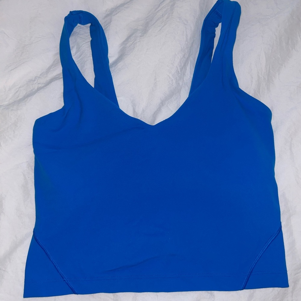 Blue Lululemon Align Tank Top